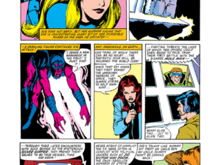 Fantastic Four #231, pg. 19; pencils and inks, Bill Sienkiewicz