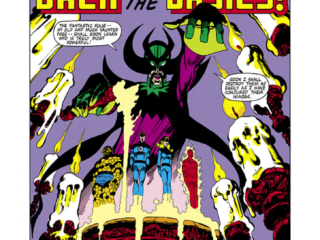 Fantastic Four #232, pg. 1; pencils and inks, John Byrne; Diablo