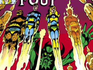 Fantastic Four #232 cover; pencils, John Byrne; inks, Terry Austin; Diablo