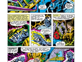 Fantastic Four Annual #15, pg. 34; pencils, George P&eacute;rez; Doctor Doom