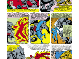 Fantastic Four Annual #16, pg. 5; pencils and inks, Steve Ditko; Dragon Man