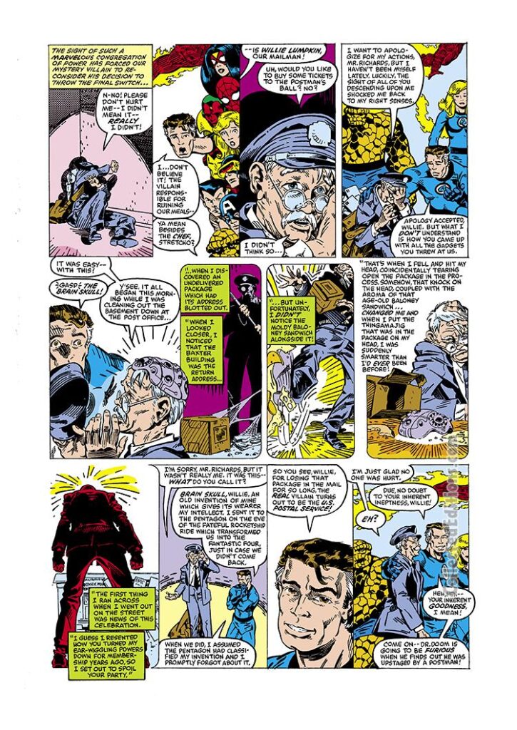 Fantastic Four Roast #1, pg. 28; pencils and inks, Michael Golden; Willie Lumpkin
