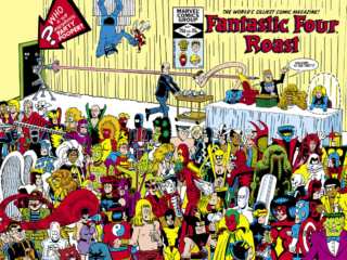 Fantastic Four Roast #1 cover; art by Fred Hembeck