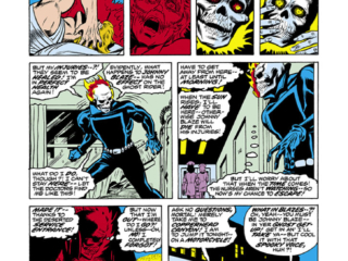 Ghost Rider #1, pg. 18; pencils, Tom Sutton; inks, Syd Shores