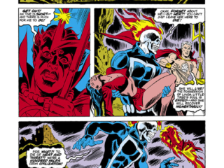 Ghost Rider #3, pg. 2; pencils, Tom Sutton; inks, John Tartaglione