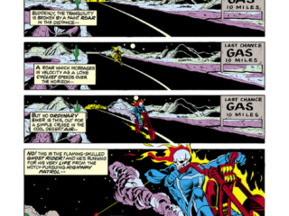 Ghost Rider #4, pg. 2; pencils, Jim Mooney; inks, Vince Colletta