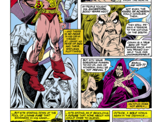 Giant-Size Conan #1, pg. 9; pencils, Gil Kane; inks, Tom Sutton; King Conan of Aquilonia