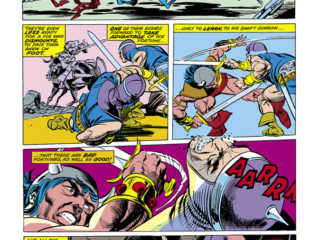 Giant-Size Conan #4, pg. 10; pencils, Gil Kane; inks, Frank Springer, Vince Colletta