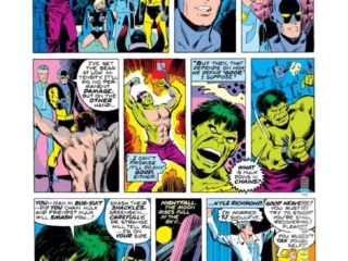 Giant-Size Defenders #4, pg. 25; pencils, Don Heck; inks, Vince Colletta Giant-Size Defenders #4, pg. 25; pencils, Don Heck; inks, Vince Colletta, Yellowjacket, Bruce Banner