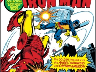 Giant-Size Iron Man #1 cover; pencils, Gil Kane; inks, Frank Giacoia
