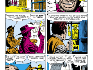 Gunsmoke Western #66, pg. 23; "The Escape of Yancy Younger!"; Steve Ditko/Marvel Age Western cowboy
