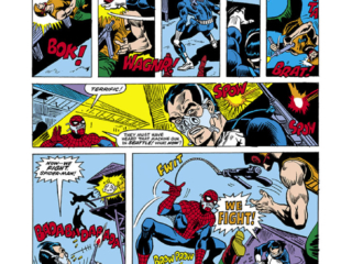 Giant-Size Spider-Man #4, pg. 22; pencils, Ross Andru; inks, Mike Esposito Giant-Size Spider-Man #4, pg. 22; pencils, Ross Andru; Punisher
