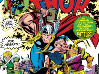Giant-Size Thor #1 cover; pencils, Gil Kane; inks, Joe Sinnott