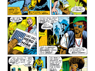 Hero For Hire #5, pg. 4; pencils, George Tuska; inks, Billy Graham, Luke Cage