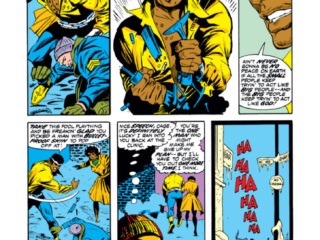 Hero For Hire #7, pg. 8; pencils, George Tuska; inks, Billy Graham, Luke Cage
