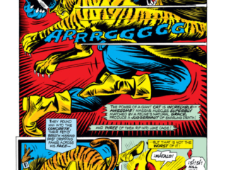 Hero For Hire #13, pg. 5; pencils and inks, Billy Graham; comic book artist, Luke Cage