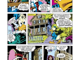 Howard the Duck #5, pg. 10; pencils, Gene Colan; inks, Steve Leialoha