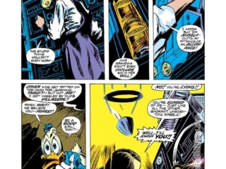Howard the Duck #6, pg. 16; pencils, Gene Colan; inks, Steve Leialoha
