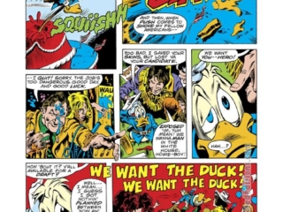 Howard the Duck #7, pg. 17; pencils, Gene Colan; inks, Steve Leialoha, Rev. Joon Moon Yuc