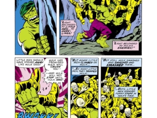 Incredible Hulk #189, pg. 9; pencils, Herb Trimpe; inks, Joe Staton; Moloids/Subterraneans