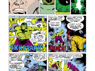 Incredible Hulk #192, pg. 10; pencils, Herb Trimpe; inks, Joe Staton