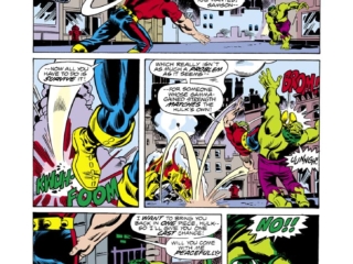 Incredible Hulk #193, pg. 15; pencils, Herb Trimpe; Doc Samson