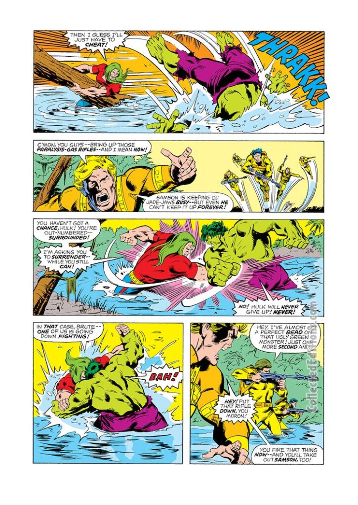 Incredible Hulk #199, pg. 15; pencils, Sal Buscema; Quartermain