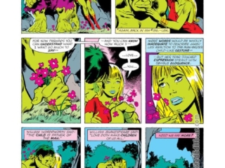 Incredible Hulk #202, pg. 10; pencils, Sal Buscema; Jarella romance