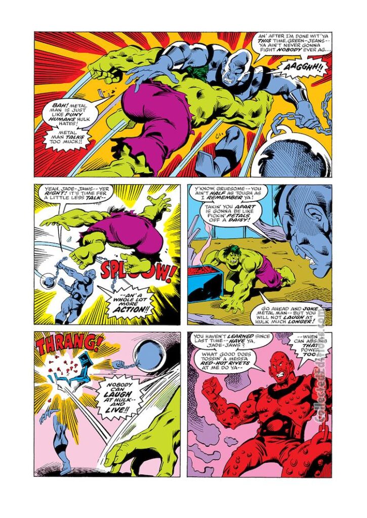 Incredible Hulk #209, pg. 13; pencils, Sal Buscema; vs. Crusher Creel/Absorbing Man