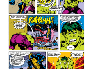 Incredible Hulk #212, pg. 16; pencils, Sal Buscema; Constrictor