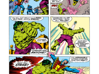 Incredible Hulk #214, pg. 14; pencils, Sal Buscema; inks, Ernie Chan; Jack of Hearts