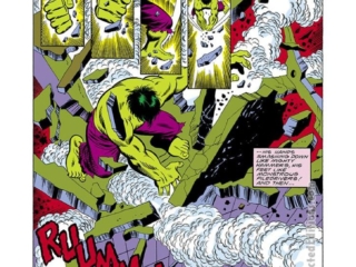 Incredible Hulk #237, pg. 15; layouts, Sal Buscema; pencils and inks, Jack Abel; splash page
