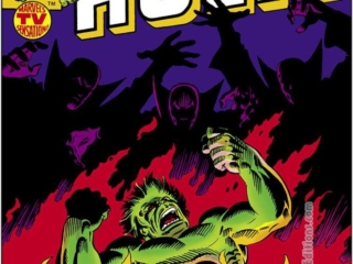 Incredible Hulk #240 cover; pencils and inks, Al Milgrom; They Fan the Flames of Fear; Bruce Banner,