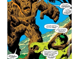 Incredible Hulk Annual #5, pg. 16; pencils, Sal Buscema; Groot Monster from Planet X