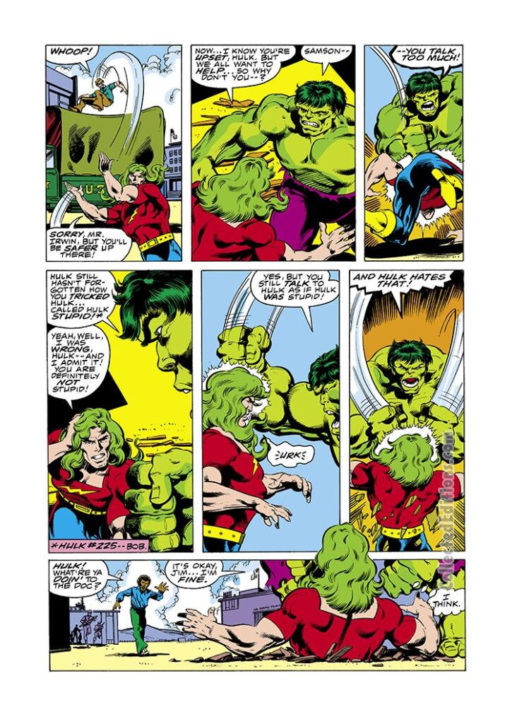 Incredible Hulk Annual #7, pg. 4; pencils, John Byrne; inks, Bob Layton