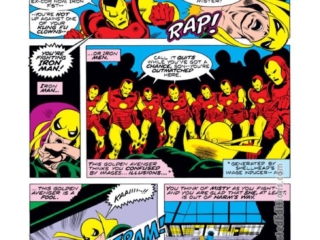 Iron Fist #1, pg. 13; pencils, John Byrne; inks, Al McWilliams; Iron Man, danny Rand, first issue