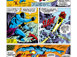 Iron Man #70, pg. 15; pencils, George Tuska; inks, Mike Esposito