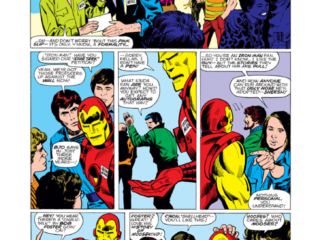 Iron Man #72, pg. 8; pencils, George Tuska; inks, Vince Colletta; San Diego Comic-Con