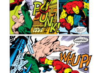 Iron Man #79, pg. 15; pencils, George Tuska; inks, Vince Colletta