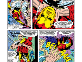 Iron Man #84, pg. 9; pencils, Herb Trimpe; inks, John Tartaglione Iron Man #84, pg. 9; pencils, Herb Trimpe; inks, John Tartaglione