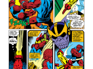 Iron Man #88, pg. 11; pencils, George Tuska; inks, Vince Colletta Iron Man #88, pg. 11; pencils, George Tuska; inks, Vince Colletta