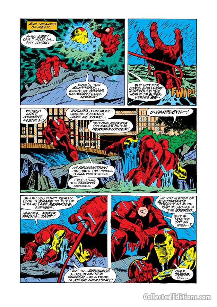 Iron Man #89, pg. 6; pencils, George Tuska; inks, Vince Colletta