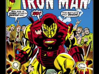 Iron Man #96 cover; pencils, Al Milgrom; inks, Jack Abel; The Power and the Fury