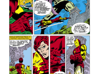 Iron Man #100, pg. 4; pencils, George Tuska; Mandarin