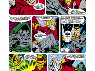 Iron Man #102, pg. 8; pencils, George Tuska; inks, Mike Esposito; Doctor Doom