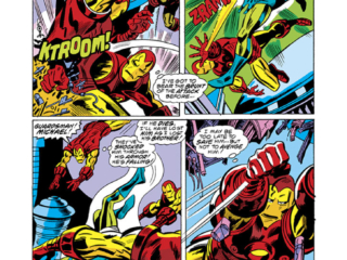 Iron Man #106, pg. 13; pencils, George Tuska; Guardsman