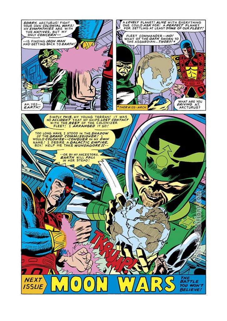 Iron Man #111, pg. 17; pencils, Keith Pollard; inks, Fred Kida; Arcturus