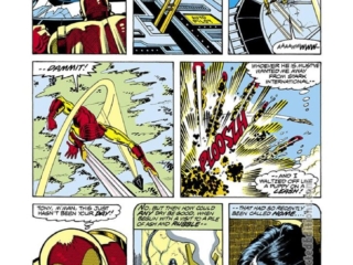 Iron Man #117, pg. 4; pencils, John Romita Jr.; inks, Bob Layton