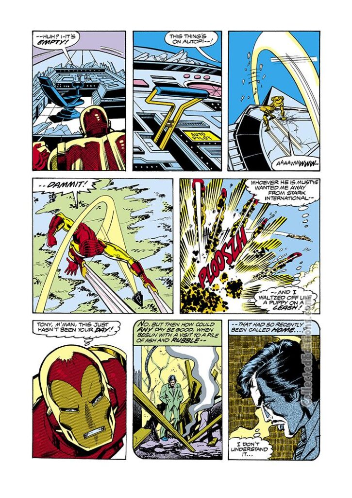 Iron Man #117, pg. 4; pencils, John Romita Jr.; inks, Bob Layton