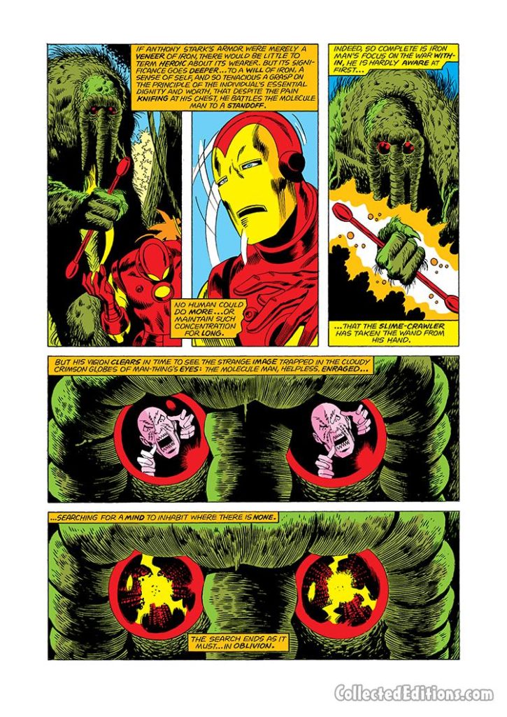 Iron Man Annual #3, pg. 34; pencils, Sal Buscema; inks, Jack Abel